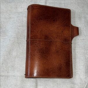 Chic Sparrow Deluxe Maverick Golden Brown Wide Planner Never Used 2019